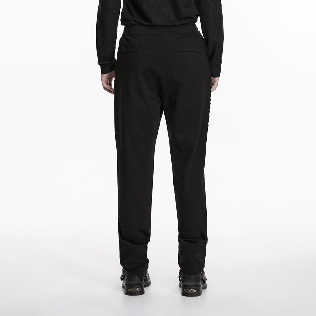 Pantaloni minimalisti gotici da uomo PUNK RAVE