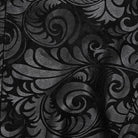 PUNK RAVE Gothic-Weste aus Kunstleder mit V-Ausschnitt und Blumenmuster für Herren