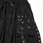 PUNK RAVE Men's Punk Big-pocket Sagging Pants with Staps