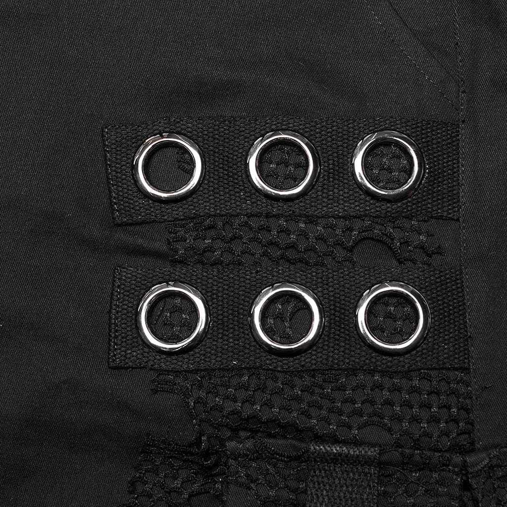 PUNK RAVE Herren Punk Big-Pocket Splice Hose