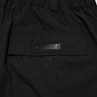 PUNK RAVE Men's Punk Big Pocket Strappy Shorts Black