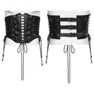 PUNK RAVE Men's Punk Buckle Strap Lace-up Girdle