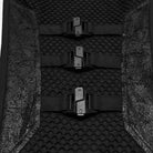 PUNK RAVE Men's Punk Buckle Straps Patchwork Pants