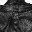 PUNK RAVE Men's Punk Buckle-up Strap One-piece Shirt Cloak