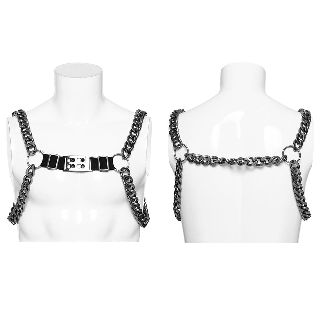 Men's Punk Chunky Chain Harness – Punk Design