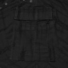 PUNK RAVE Men's Punk Eyelet Ripped Hoodie