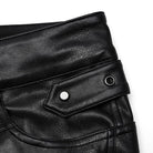 PUNK RAVE Herren Punk Kunstlederhose