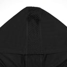 PUNK RAVE Men's Punk Lace-up Mesh Splice Hooded Tank Top