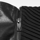PUNK RAVE Men's Punk Lace-up Side Zipper Girdle