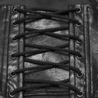 PUNK RAVE Men's Punk Lace-up Side Zipper Girdle