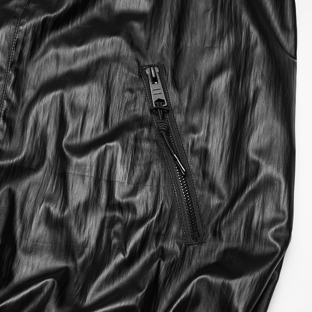 PUNK RAVE Giacca con cappuccio minimalista punk da uomo