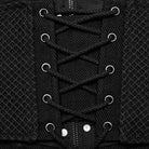 PUNK RAVE Men's Punk Multi-buckles Studded Lace-up Harness
