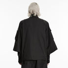 PUNK RAVE Men's Punk Multi Pockets Strappy Jacket
