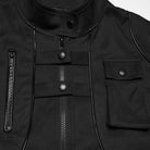 PUNK RAVE Men's Punk Multi Pockets Strappy Jacket