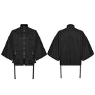 PUNK RAVE Men's Punk Multi Pockets Strappy Jacket