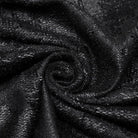 PUNK RAVE Herren Punk Plissee Langmantel mit Kapuze