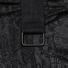 PUNK RAVE Herren Punk Plissee Langmantel mit Kapuze