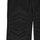 PUNK RAVE Men's Punk Pleated Mesh Splice Pants