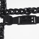 PUNK RAVE Men's Punk Rivets Chain Harness