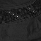 PUNK RAVE Men's Punk Rivets Minimalist Shorts