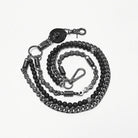 PUNK RAVE Men's Punk Skull Multi-layered Pants Chain