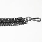 PUNK RAVE Men's Punk Skull Multi-layered Pants Chain