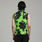 PUNK RAVE Men's Punk Tie-Dye Tank Top