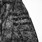 PUNK RAVE Men's Punk Tie-dyed Sagging Pants with Staps