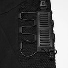 PUNK RAVE Men's Techwear Mesh Splice Buckle Strap Trousers