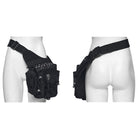 PUNK RAVE Unisex Punk Buckle Eyelets&Rivets Skull Waist-Leg Bag