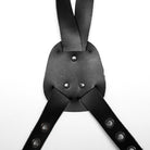 PUNK RAVE Unisex Punk Faux Leather Strap Vest Bag