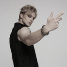 PUNK RAVE Unisex Punk Skeleton Bracelet