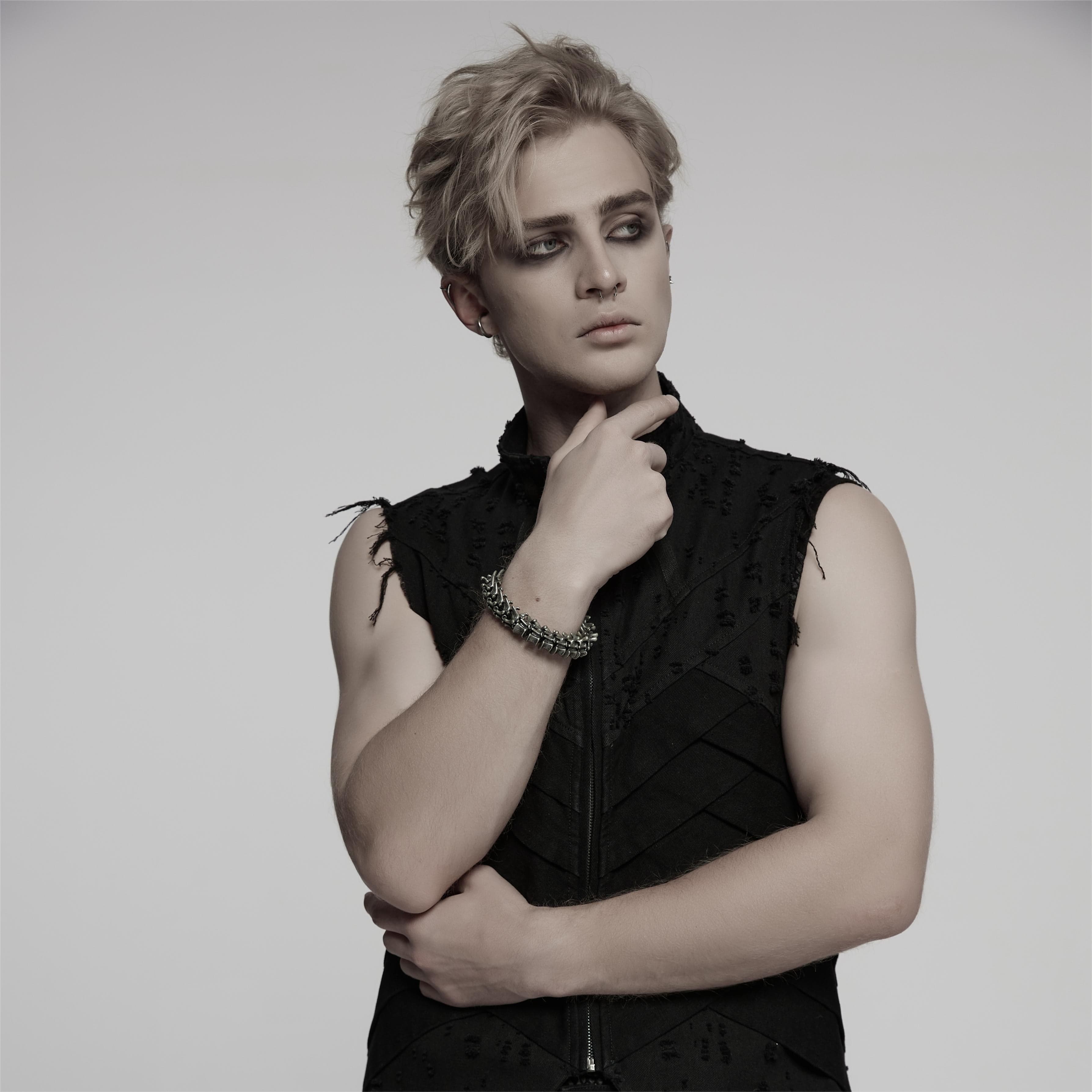 PUNK RAVE Unisex Punk Skeleton Bracelet