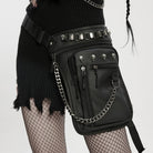 PUNK RAVE Unisex Punk Skull Chain Waist-Leg Bag