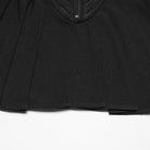 PUNK RAVE Women's Cyberpunk Buckle-up Zip Pleated Skirt
