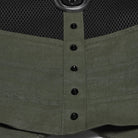 PUNK RAVE Women's Cyberpunk Cutout Studded Mechanical Vest Black-Green