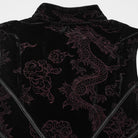 PUNK RAVE Women's Cyberpunk Jacquard Buckle Strap Sleeveless Dress