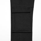 PUNK RAVE Women's Cyberpunk Strappy Big-pocket Leggings