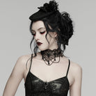 PUNK RAVE Women's Gothic Bat Chained Choker