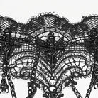PUNK RAVE Women's Gothic Bat Chained Choker