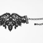 PUNK RAVE Women's Gothic Bat Wing Chain Choker