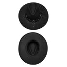 PUNK RAVE Women's Gothic Beaded Suede Hat