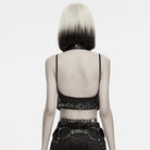 PUNK RAVE Women's Gothic Buckle Strap Chain Halter Body Harness