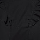 PUNK RAVE Women's Gothic Cross Halterneck High Low Dress