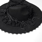 PUNK RAVE Women's Gothic Dragon Bone Rivet Hat