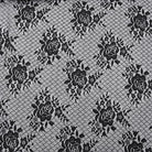 PUNK RAVE Women's Gothic Floral Lace Splice Shorts