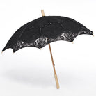 PUNK RAVE Women's Gothic Floral Lace Umbrella