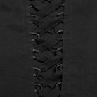 PUNK RAVE Women's Gothic Floral Ruffled Off Shoulder Maxi Dress