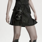 PUNK RAVE Women's Gothic Gourd Chain Bag