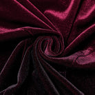 PUNK RAVE Women's Gothic Gradient Velvet Dress Red